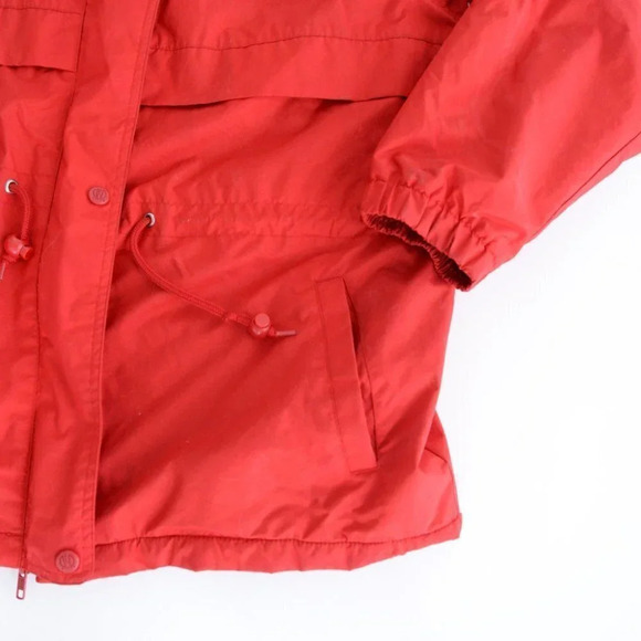 Vintage R&R Red Utility Fall Jacket Size 12 - Picture 6 of 15